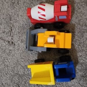 Melissa and doug construction trucks
